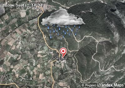 Gökyaka hava durumu haritası