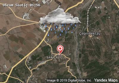 Sarıçalı hava durumu haritası