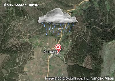 Kamberler hava durumu haritası