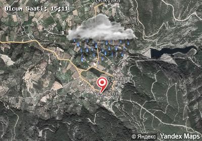 Yeşilköy hava durumu haritası