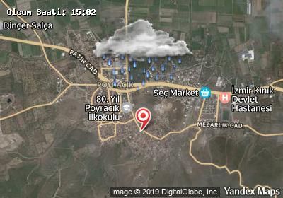 Poyracık hava durumu haritası