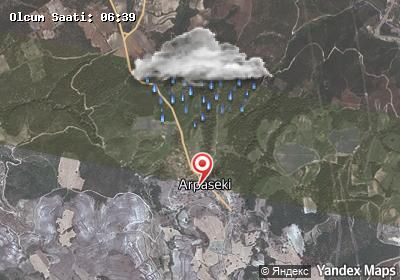 Arpaseki hava durumu haritası
