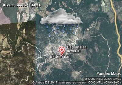 Bademalan hava durumu haritası