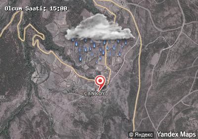 Çanköy hava durumu haritası