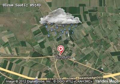 Dündarlı hava durumu haritası
