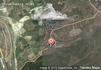 Işıklar hava durumu haritası