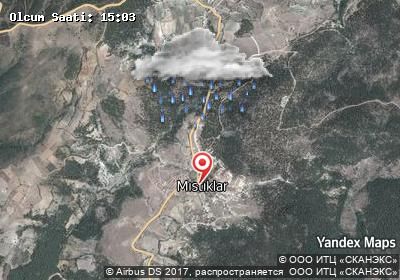 Mıstıklar hava durumu haritası