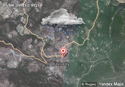 Yaylaköy hava durumu haritası