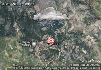 Akpınar hava durumu haritası