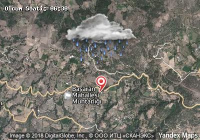 Başaran hava durumu haritası