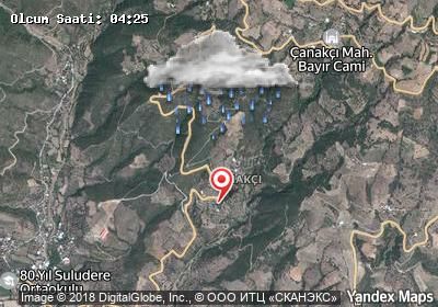 Çanakçı hava durumu haritası