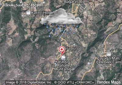 Karaburç hava durumu haritası