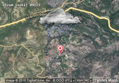 Kibar hava durumu haritası