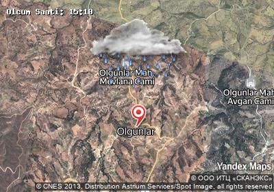 Olgunlar hava durumu haritası