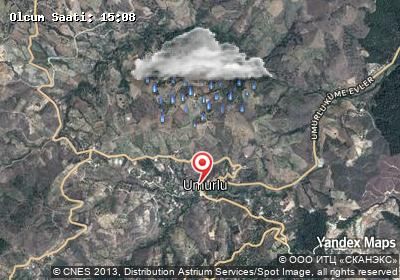 Umurlu hava durumu haritası