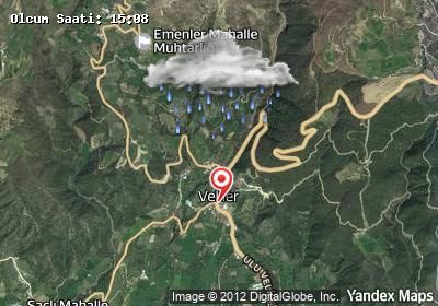 Veliler hava durumu haritası