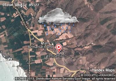 Yenişehir hava durumu haritası
