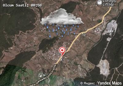 Yeniköy hava durumu haritası