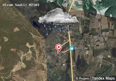 Çile hava durumu haritası