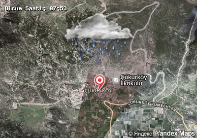 Çukurköy hava durumu haritası