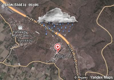 Doğa hava durumu haritası