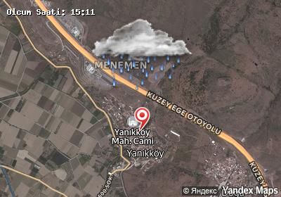 Yanıkköy hava durumu haritası