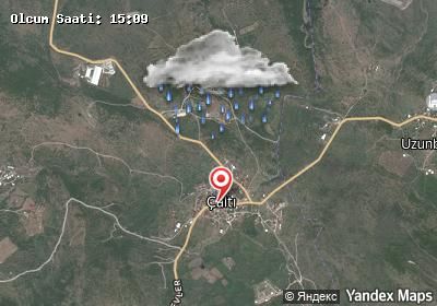 Çaltı hava durumu haritası