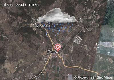 Görece hava durumu haritası