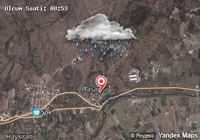 Hasanlar hava durumu haritası