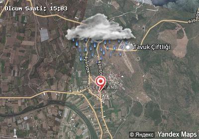 Süleymanlı hava durumu haritası