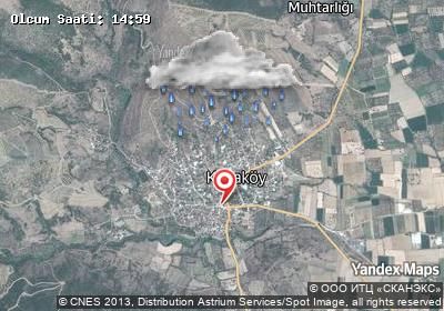 Kayaköy hava durumu haritası