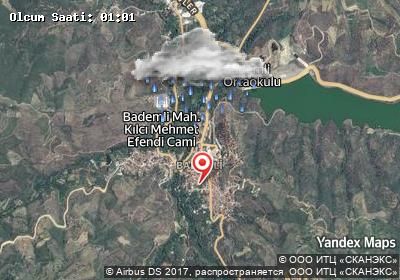 Bademli hava durumu haritası