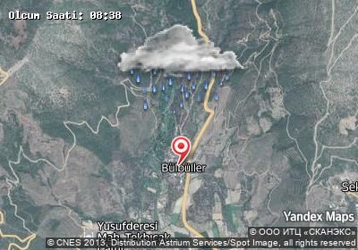 Bülbüller hava durumu haritası