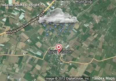 Büyükavulcuk hava durumu haritası