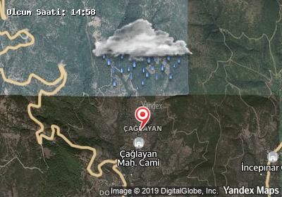 Çağlayan hava durumu haritası