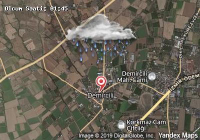 Demircili hava durumu haritası