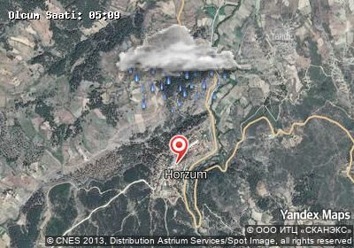 Horzum hava durumu haritası