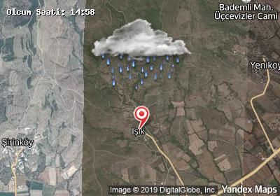 Işık hava durumu haritası