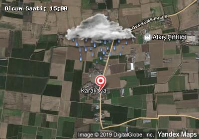 Karakova hava durumu haritası