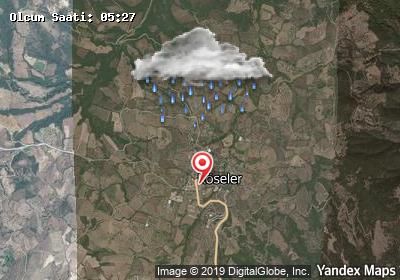 Köseler hava durumu haritası