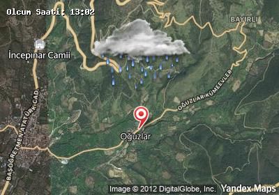 Oğuzlar hava durumu haritası