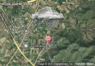 Alaşarlı hava durumu haritası