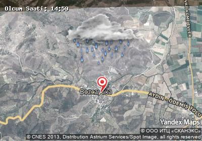 Bozcayaka hava durumu haritası