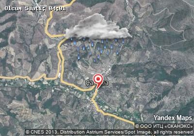 Çamlıca hava durumu haritası