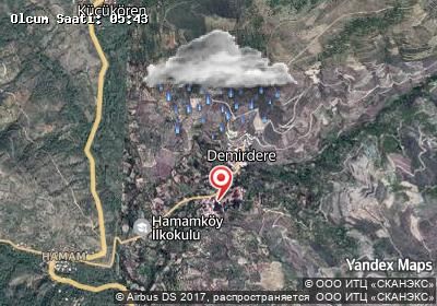 Demirdere hava durumu haritası