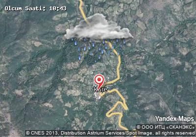 Küre hava durumu haritası