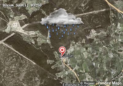 İhsaniye hava durumu haritası