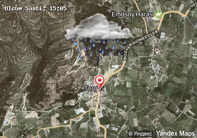 Turgut hava durumu haritası