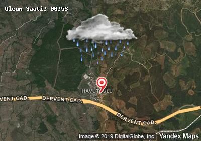 Havutçulu hava durumu haritası