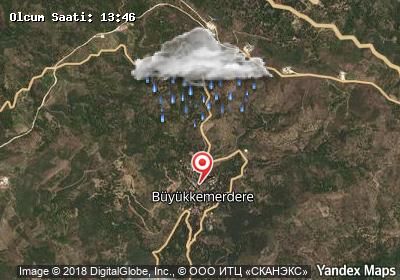 Büyükkemerdere hava durumu haritası